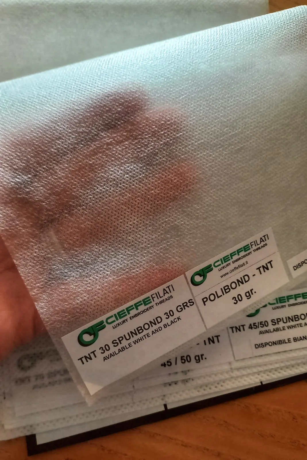 Cartella Colore Catalogo Supporti per ricamo
