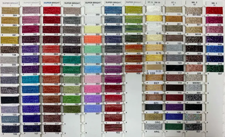 Cartella Colore Metallici